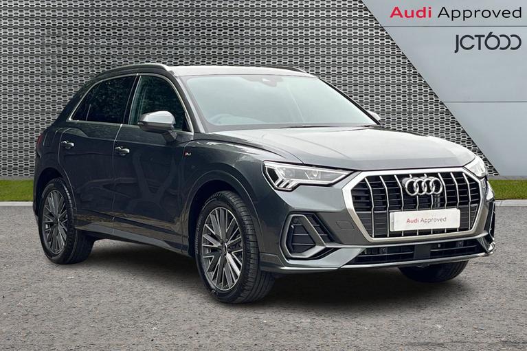 Used 2024 AUDI Q3 S line 35 TFSI 150 PS S tronic Daytona grey at JCT600