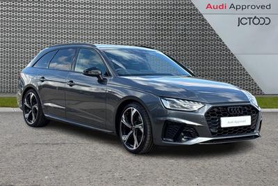 2024 AUDI A4 Avant 2.0 TDI 35 Black Edition Estate 5dr Diesel S Tronic Euro 6 (s/s) (163 ps) at JCT600