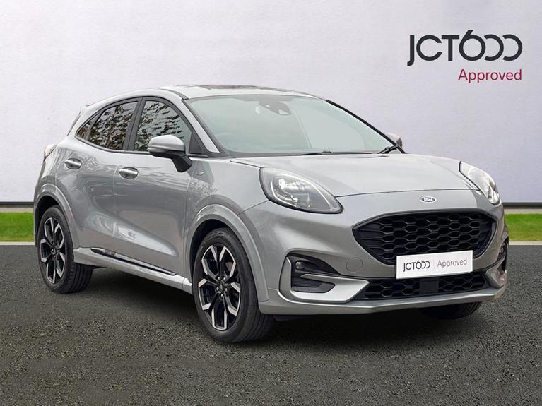 Used 2021 FORD Puma 1.0T EcoBoost ST-Line X SUV 5dr Petrol DCT Euro 6 (s/s) (125 ps) Silver at JCT600