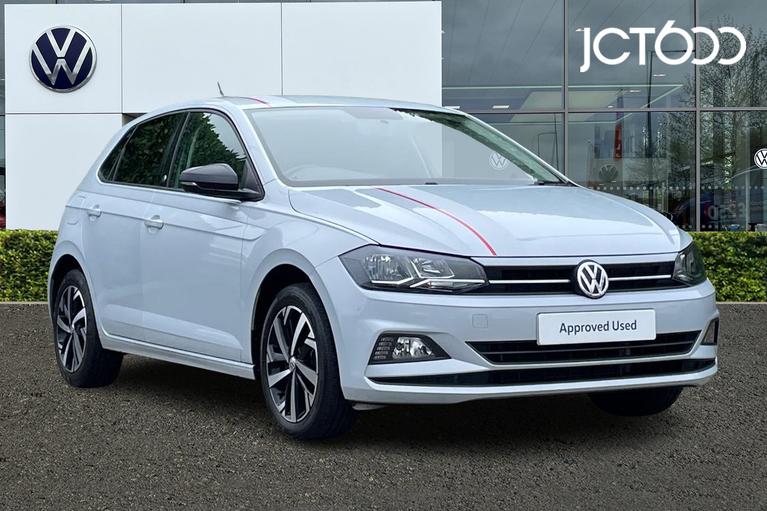 Used 2020 VOLKSWAGEN Polo Beats 1.0 TSI 95PS 5-speed Manual White Silver at JCT600