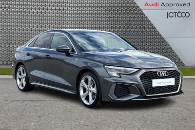 2021 Audi A3 1.5 TFSI 35 S line Saloon 4dr Petrol S Tronic Euro 6 (s/s) (150 ps) at JCT600
