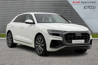 2022 AUDI Q8 3.0 TDI V6 50 S line SUV 5dr Diesel Tiptronic quattro Euro 6 (s/s) (286 ps) at JCT600