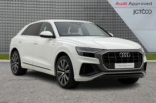 AUDI Q8 3.0 TDI V6 50 S line SUV 5dr Diesel Tiptronic quattro Euro 6 (s/s) (286 ps)
