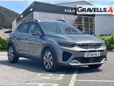 Used 2024 Kia STONIC 1.0 T-GDi MHEV GT-Line S SUV 5dr Petrol Hybrid Manual Euro 6 (s/s) (118 bhp) Grey at Gravells