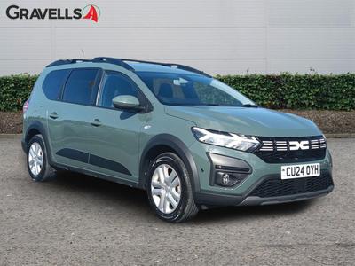 Used 2024 Dacia Jogger 1.6 Hybrid Expression MPV 5dr Petrol Hybrid Auto Euro 6 (s/s) (140 ps) Dusty Khaki at Gravells