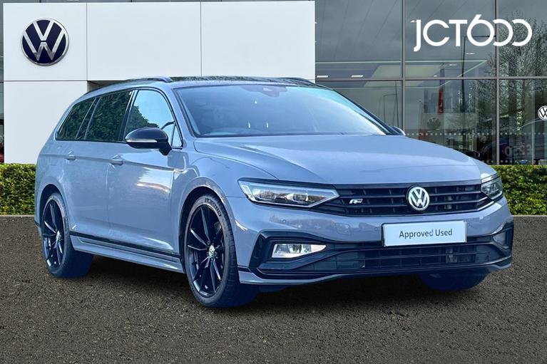 Used 2020 VOLKSWAGEN Passat Estate R-Line Edition 2.0 TDI 4Motion 240PS 7-speed DSG Moonstone Grey at JCT600