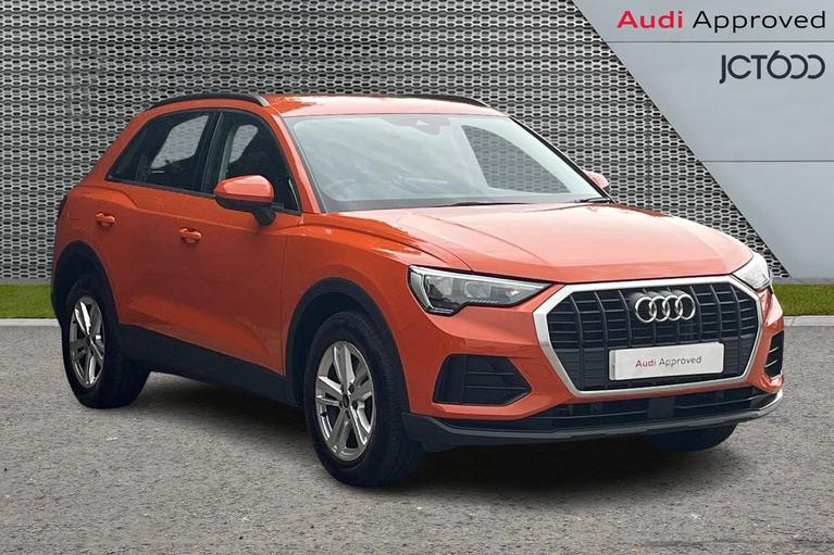 Used 2023 AUDI Q3 Technik 35 TFSI 150 PS S tronic Pulse orange at JCT600