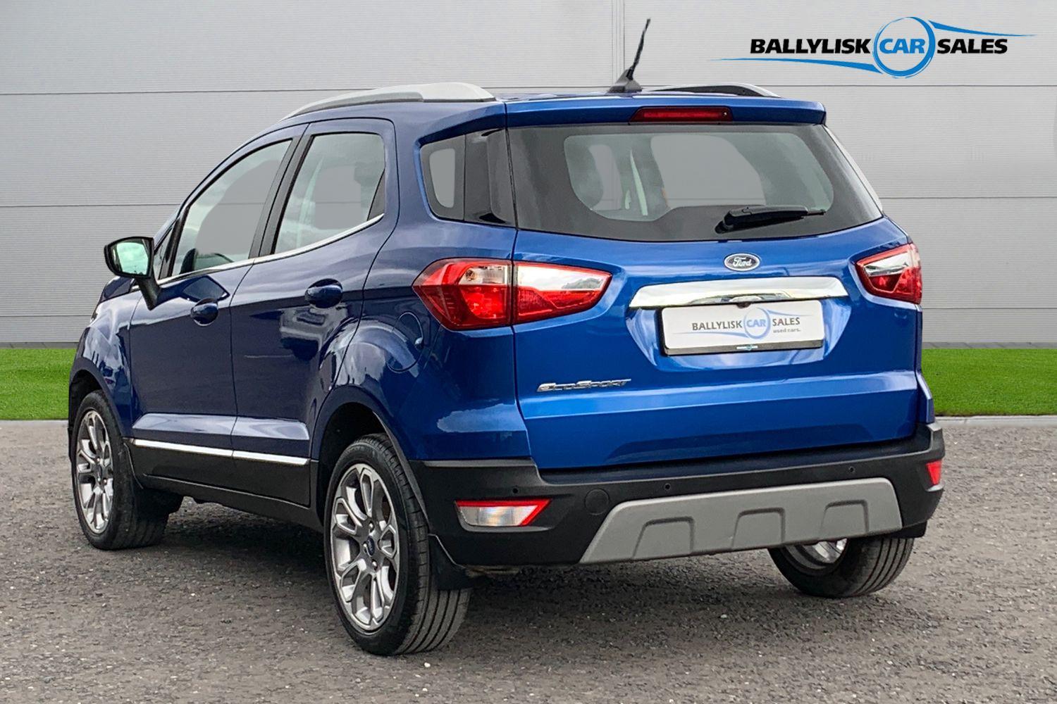 2019 Ford EcoSport 1.0T 125PS Titanium in Blue with 60K - vehicle photo 2 for sale on PureCar