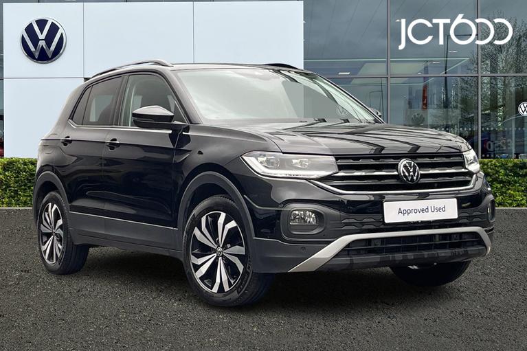 Used 2023 Volkswagen T-Cross 1.0 TSI 110 Black Edition 5dr Black at JCT600