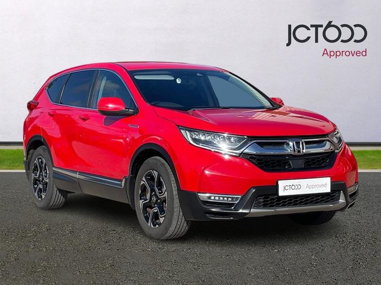 Used 2019 HONDA CR-V 2.0 h i-MMD SE SUV 5dr Petrol Hybrid eCVT Euro 6 (s/s) (184 ps) Red at JCT600