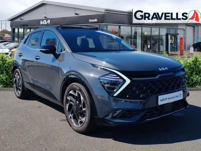 Used 2025 Kia SPORTAGE 1.6 T-GDi MHEV GT-Line S SUV 5dr Petrol Hybrid DCT Euro 6 (s/s) (157 bhp) DARK PENTA at Gravells