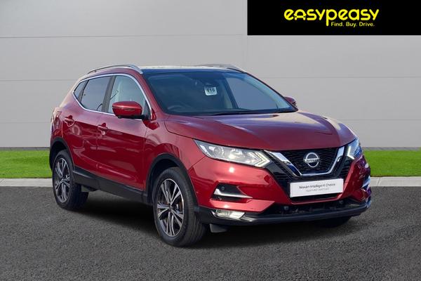 Used 2020 Nissan QASHQAI 1.3 DiG-T N-Connecta 5dr Magnetic Red at easypeasy