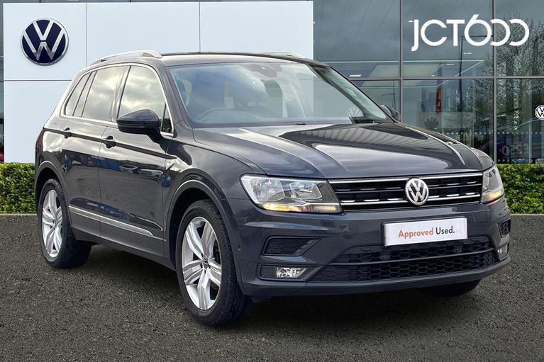 Used 2020 VOLKSWAGEN Tiguan 1.5 TSI EVO Match SUV 5dr Petrol Manual Euro 6 (s/s) (150 ps) Grey at JCT600