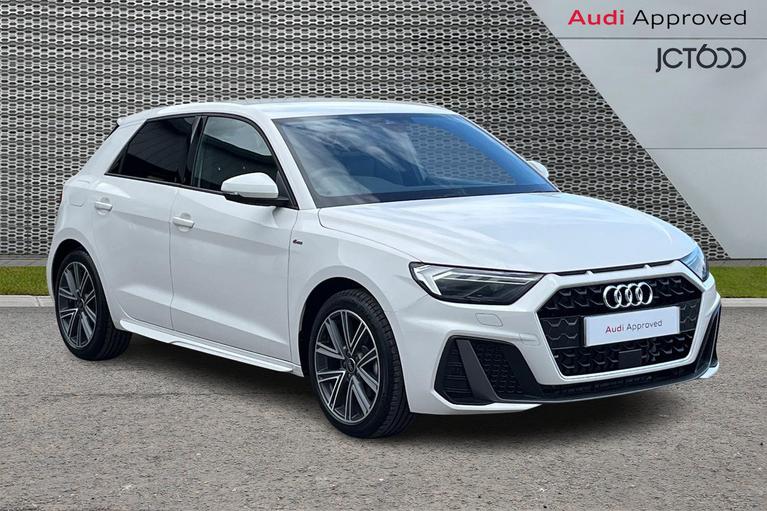 Used 2026 AUDI A1 1.5 TFSI 35 S line Sportback 5dr Petrol S Tronic Euro 6 (s/s) (150 ps) Shell White Solid at JCT600