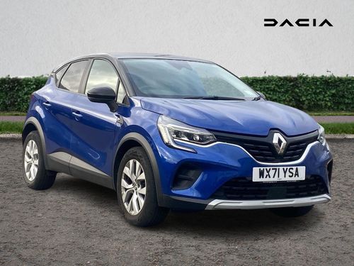 Used 2021 RENAULT CAPTUR 1.0 TCE 90 Iconic 5dr Blue/Black at Carco Group