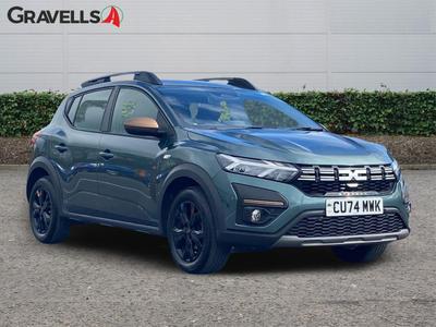 Used 2024 Dacia SANDERO STEPWAY 1.0 TCe EXTREME Hatchback 5dr Petrol CVT Euro 6 (s/s) (90 ps) Green at Gravells
