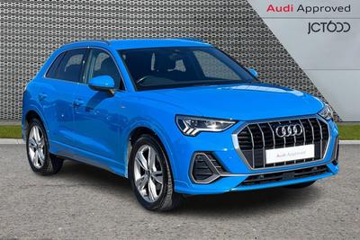 2022 AUDI Q3 2.0 TDI 35 S line SUV 5dr Diesel S Tronic Euro 6 (s/s) (150 ps) at JCT600