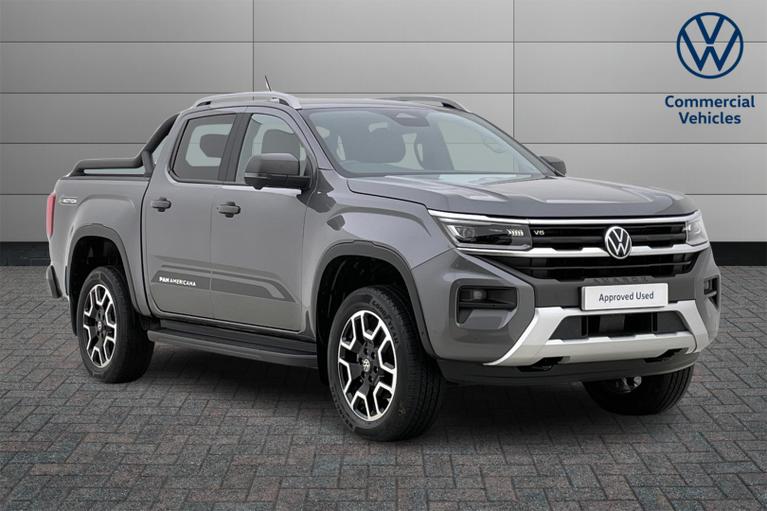 Used 2023 VOLKSWAGEN Amarok 3.0 TDI V6 PanAmericana Pickup Double Cab 4dr Diesel Auto 4Motion Euro 6 (s/s) (240 ps) Dark Grey at JCT600