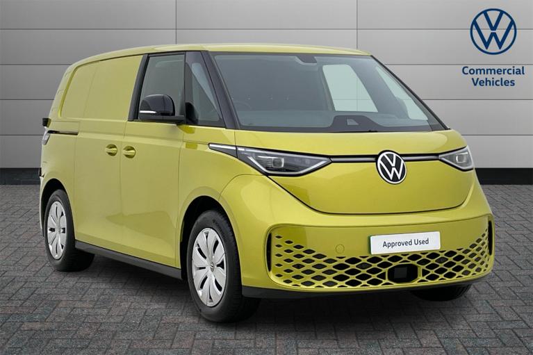 Used 2023 VOLKSWAGEN Id. Buzz Pro 77kWh Cargo Commerce Panel Van 5dr Electric Auto (204 ps) Lime Yellow at JCT600