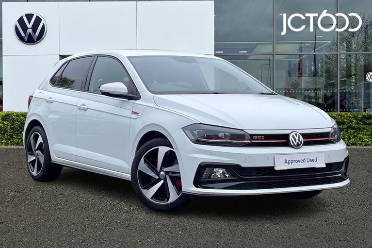 Used 2019 VOLKSWAGEN Polo GTI Plus 2.0 TSI 200PS 6-speed DSG 5 Door Pure White at JCT600