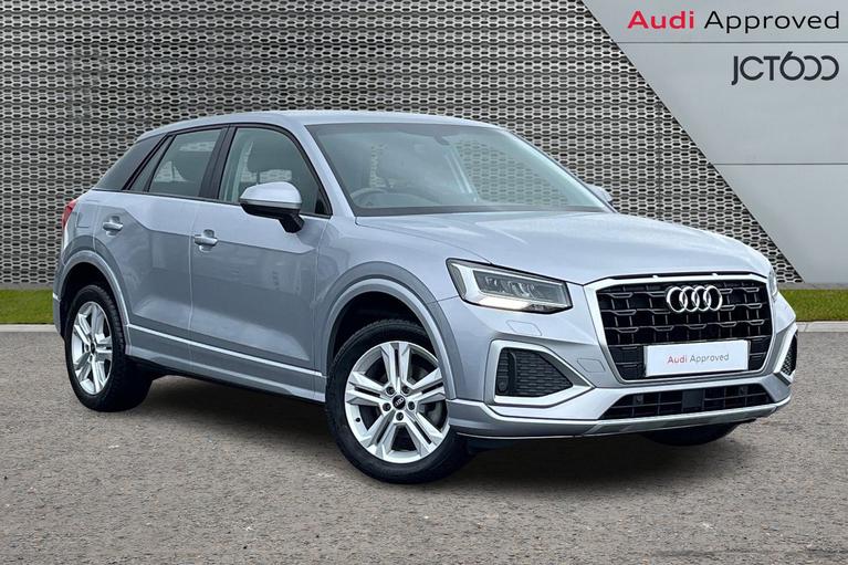 Used 2021 AUDI Q2 1.0 TFSI 30 Sport SUV 5dr Petrol Manual Euro 6 (s/s) (110 ps) Floret Silver Metallic at JCT600