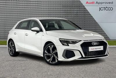 2022 AUDI A3 2.0 TDI 35 S line Sportback 5dr Diesel S Tronic Euro 6 (s/s) (150 ps) at JCT600