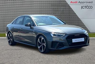 2023 AUDI A4 2.0 TDI 35 Black Edition Saloon 4dr Diesel S Tronic Euro 6 (s/s) (163 ps) at JCT600