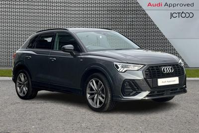 2022 Audi Q3 1.5 TFSI CoD 35 Black Edition SUV 5dr Petrol S Tronic Euro 6 (s/s) (150 ps) at JCT600