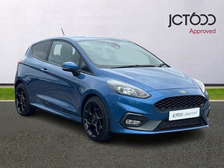 Used 2020 FORD Fiesta 1.5T EcoBoost ST-2 Hatchback 3dr Petrol Manual Euro 6 (200 ps) Blue at JCT600