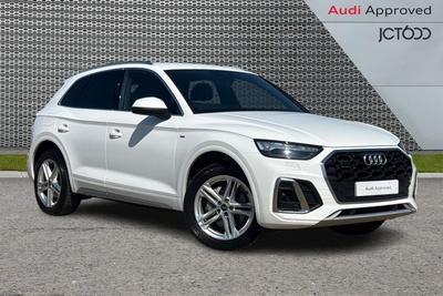 2022 AUDI Q5 2.0 TFSI 45 S line SUV 5dr Petrol S Tronic quattro Euro 6 (s/s) (265 ps) at JCT600