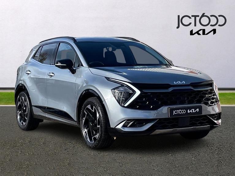 Used 2025 KIA Sportage 1.6 T-GDi MHEV GT-Line SUV 5dr Petrol Hybrid Manual Euro 6 (s/s) (157 bhp) Silver at JCT600