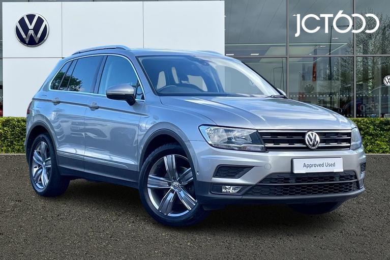 Used 2019 VOLKSWAGEN Tiguan Match 1.5 TSI EVO 2WD 150PS 6-Speed Manual 5 Door Tungsten Silver at JCT600