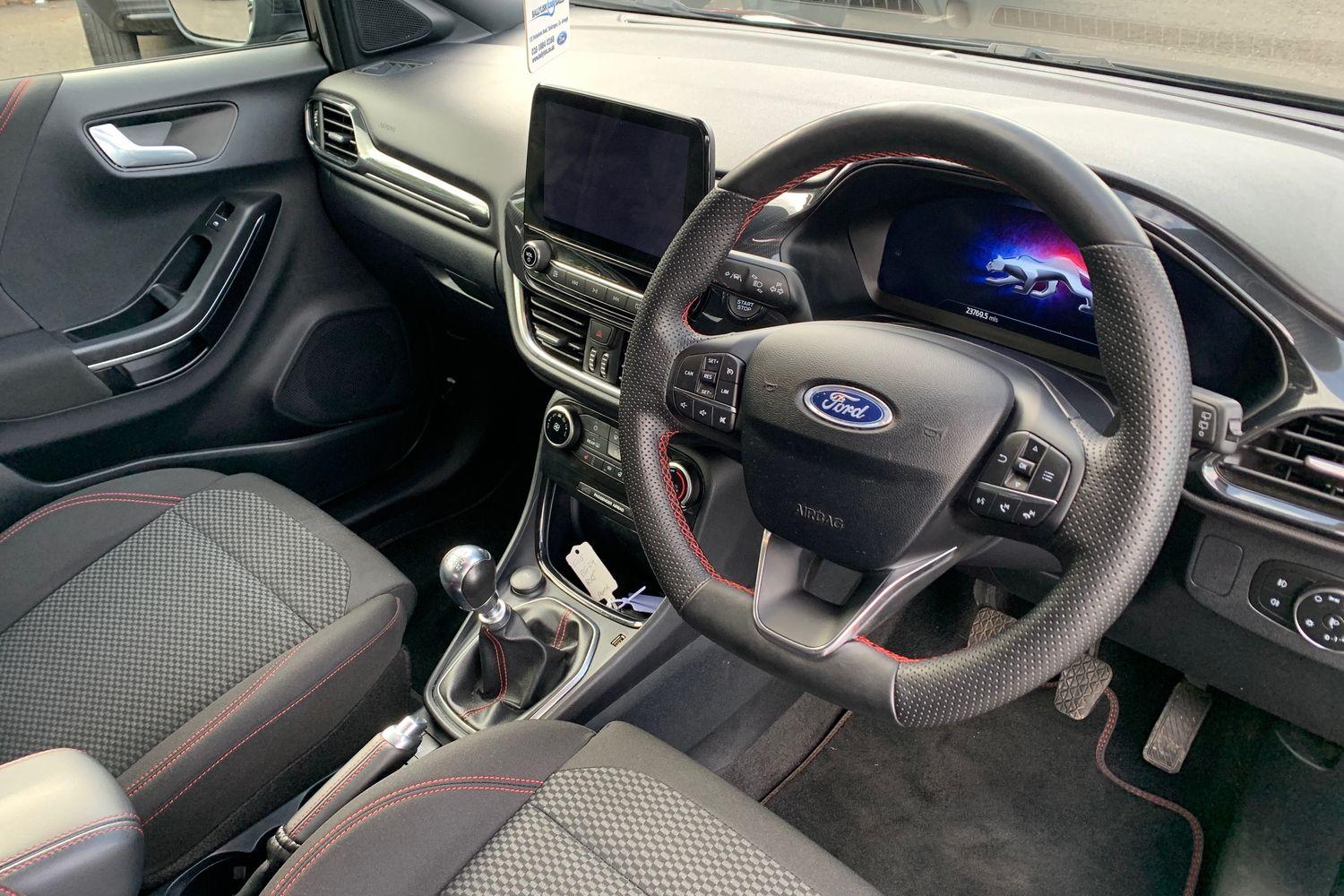 2024 Ford Puma 1.0T 125PS ST-Line in Black with 23K + Winter Pack - vehicle photo 9 for sale on PureCar