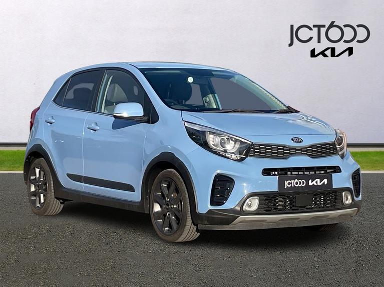 Used 2018 Kia Picanto 1.25 X-Line Hatchback 5dr Petrol Manual Euro 6 (83 bhp) Blue at JCT600