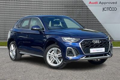 2024 AUDI Q5 2.0 TDI 40 S line SUV 5dr Diesel S Tronic quattro Euro 6 (s/s) (204 ps) at JCT600