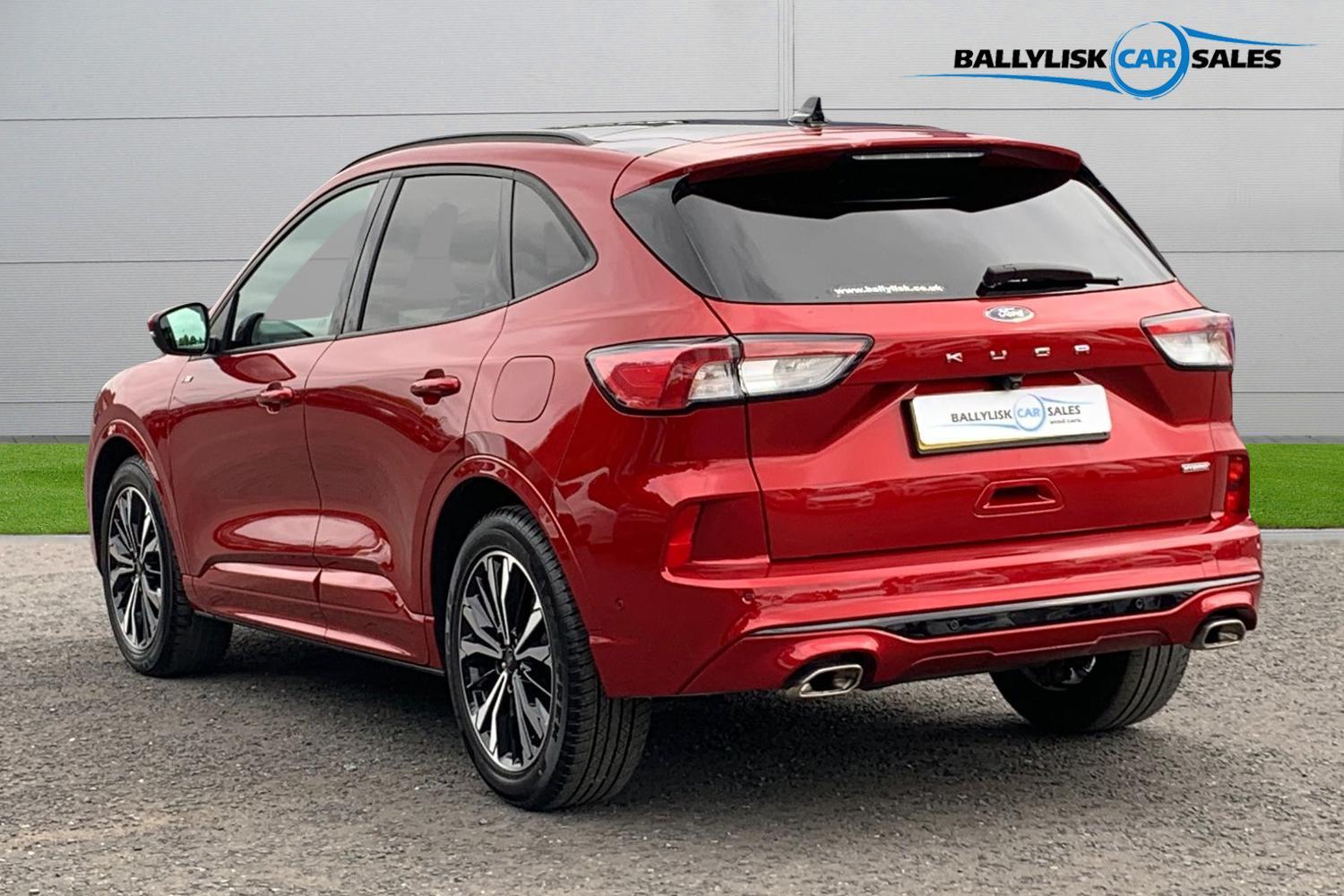 2023 Ford Kuga 2.5h Duratec FHEV 190PS ST-Line X Edition in Lucid Red with 42K - vehicle photo 2 for sale on PureCar