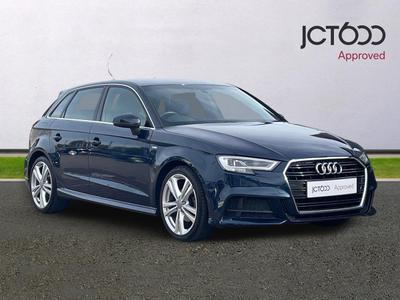 2018 Audi A3 1.5 TFSI S Line 5dr at JCT600
