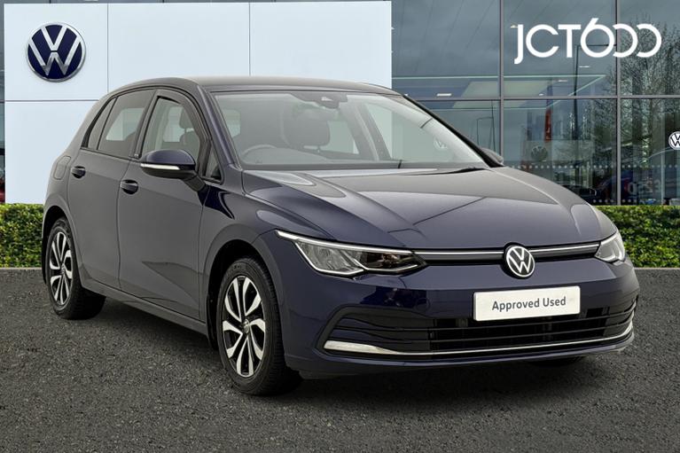 Used 2022 Volkswagen Golf Active 1.5 TSI 150PS 6-speed Manual 5 Door Atlantic Blue at JCT600