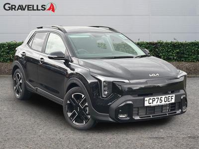 Used 2026 Kia STONIC 1.0 T-GDi MHEV GT-Line SUV 5dr Petrol Hybrid Manual Euro 6 (s/s) (113 bhp) MIDNIGHT BLACK at Gravells