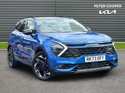 Used 2023 Kia Sportage 1.6 T-GDi ISG 48V GT-LINE S Blue Flame at Kia Motors UK
