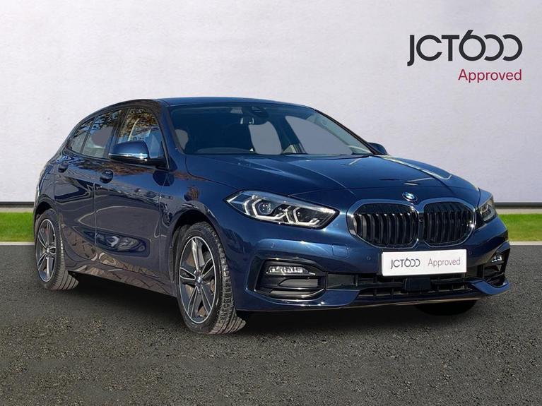 Used 2022 BMW 1 Series 118i [136] Sport 5dr [Live Cockpit Professional] Blue at JCT600