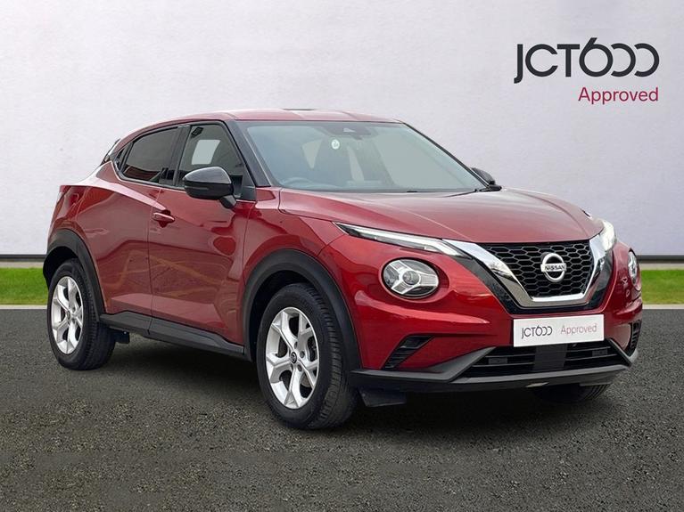 Used 2021 NISSAN Juke 1.0 DIG-T N-Connecta SUV 5dr Petrol Manual Euro 6 (s/s) (114 ps) Red at JCT600