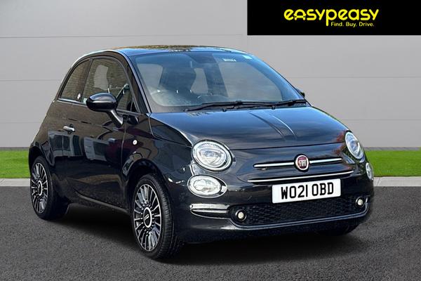 Used 2021 Fiat 500 1.0 Mild Hybrid Launch Edition 3dr Crossover Black Metallic at easypeasy