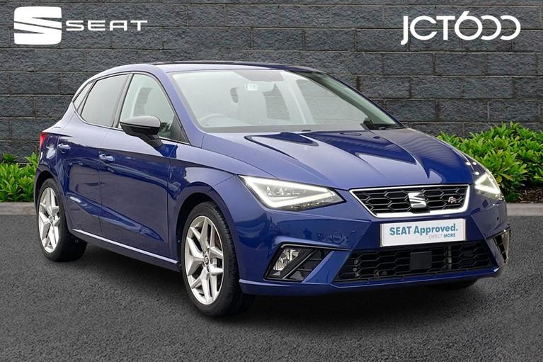 Used 2018 SEAT Ibiza 1.0 TSI FR Hatchback 5dr Petrol Manual Euro 6 (s/s) GPF (115 ps) Blue at JCT600