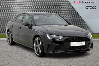 2024 AUDI A4 2.0 TFSI 40 Black Edition Saloon 4dr Petrol S Tronic Euro 6 (s/s) (204 ps) at JCT600