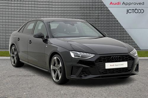 AUDI A4 2.0 TFSI 40 Black Edition Saloon 4dr Petrol S Tronic Euro 6 (s/s) (204 ps)