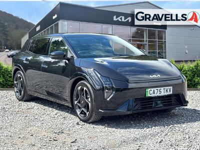 Used 2025 Kia EV4 81.4kWh GT-Line Hatchback 5dr Electric Auto (201 bhp) Black at Gravells