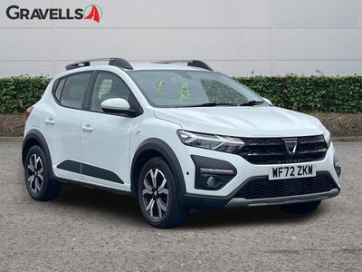 Used 2022 Dacia SANDERO STEPWAY 1.0 TCe Prestige Hatchback 5dr Bi Fuel Manual Euro 6 (s/s) (100 ps) White at Gravells