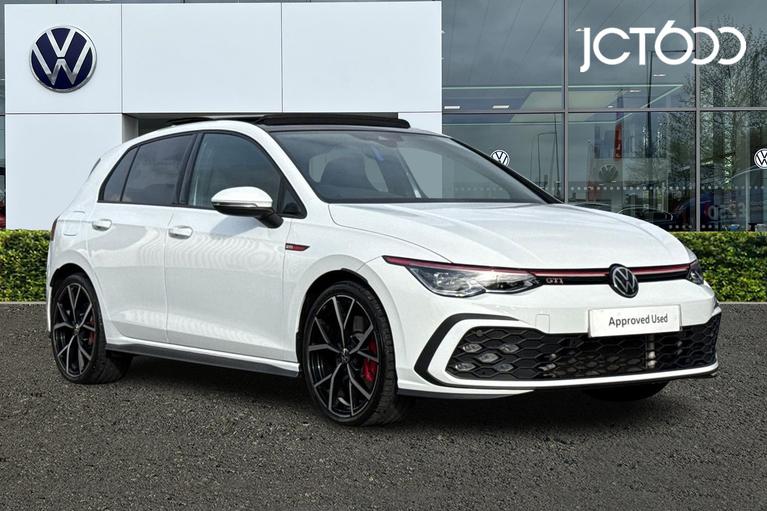 Used 2022 VOLKSWAGEN Golf 2.0 TSI GTI Hatchback 5dr Petrol DSG Euro 6 (s/s) (245 ps) White at JCT600