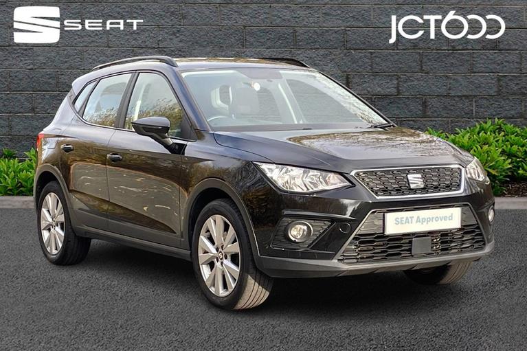 Used 2020 SEAT Arona 1.0 TSI GPF SE Technology SUV 5dr Petrol Manual Euro 6 (s/s) (95 ps) Black at JCT600